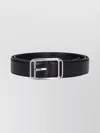 Tom Ford Adjustable Belt With Metal Rectangular Buckle