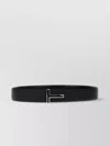 Tom Ford Shiny Smooth Calf Reversible T Belt 40 Mm