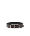 Tom Ford Adjustable Waist Belt In Black