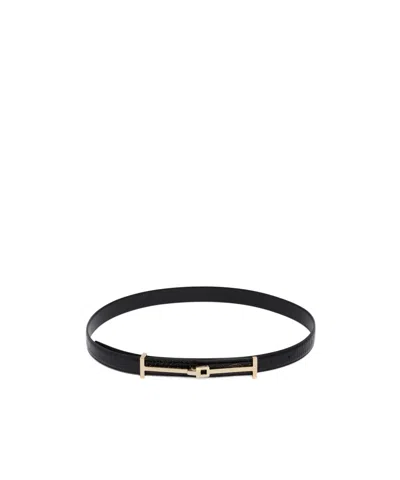 Tom Ford Adjustable Waist Belt In Black
