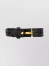 TOM FORD ADJUSTABLE WOVEN LEATHER BRACELET