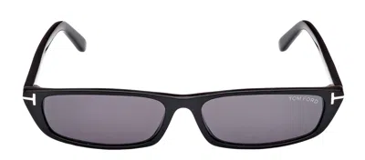 Tom Ford Alejandro M Ft1058 01a Rectangle Sunglasses In Multi