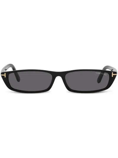Tom Ford Alejandro Sunglasses In Black