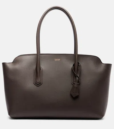 Tom Ford Schultertasche Alexander Large Aus Leder
