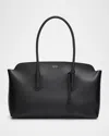 Tom Ford Alexander Large Shoulder Bag In Natural Grain Leather