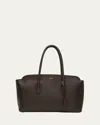 Tom Ford Alexander Large Shoulder Bag In Natural Grain Leather