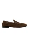Tom Ford Ripley Loafers Penny Strap Round Toe Suede In Brown