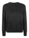 Tom Ford Alpaca Blend Is Crew Neck Sweater In Black