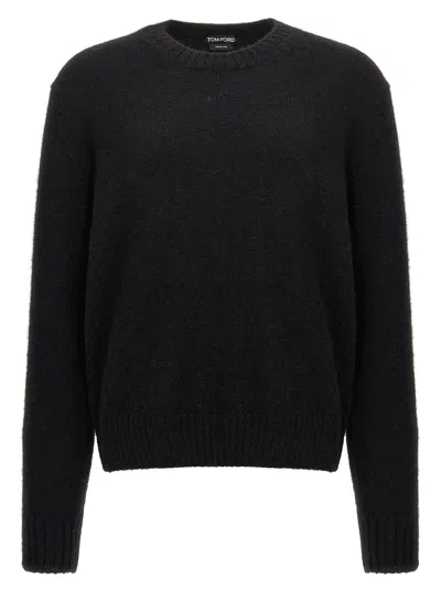 Tom Ford Alpaca Sweater In Black