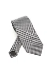 Tom Ford Alternate Silk Tie 8cm Ties And Bow Ties Grey In Black