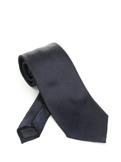 Tom Ford Alternate Silk Tie 8cm Ties And Bow Ties Blue
