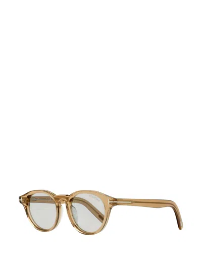 Tom Ford Alternative Fit Round-frame Sunglasses In Pattern