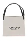 Tom Ford Amalfi Tote Bag In White