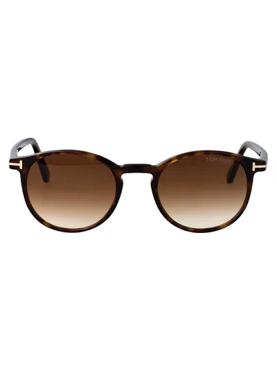 Tom Ford Andrea-02 Sunglasses In Brown