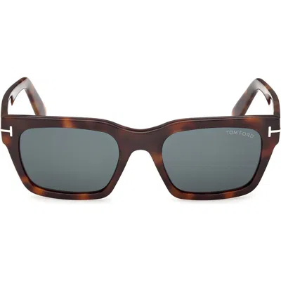 Tom Ford Andy 53mm Square Sunglasses In Brown