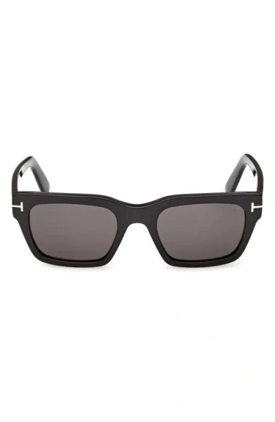TOM FORD TOM FORD ANDY-02 55MM SQUARE SUNGLASSES