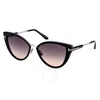 Tom Ford Angelica Ft0868 01b Cat Eye Sunglasses