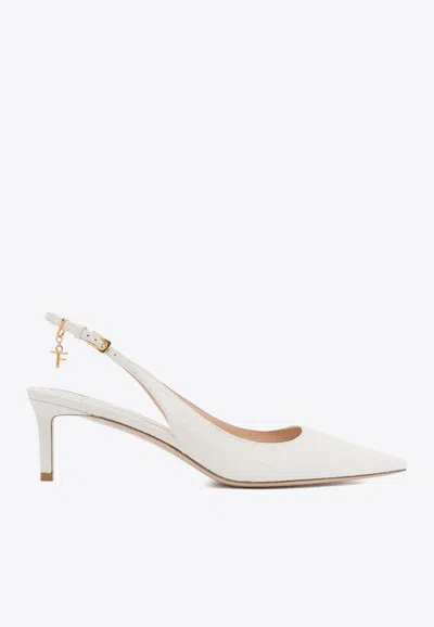 TOM FORD ANGELINA 55 LEATHER PUMPS