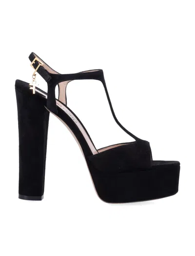 Tom Ford Angelina Heeled Sandals In Black