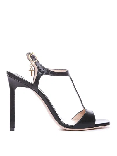 Tom Ford Angelina Pump Sandals In Black