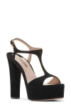 Tom Ford Angelina T-strap Platform Sandal In Black