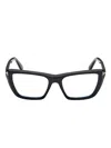 Tom Ford Angular-frame Eyeglasses In Black