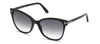 Tom Ford Ani Ft0844 W 01b Cat Eye Sunglasses In Multi