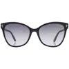 Tom Ford Ani Grey Gradient Cat Eye Ladies Sunglasses Ft0844 01b 58 In Blue