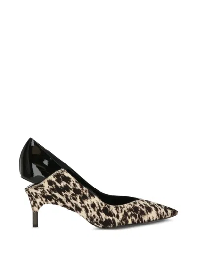 Tom Ford Animal Print Leather Pumps In Multi