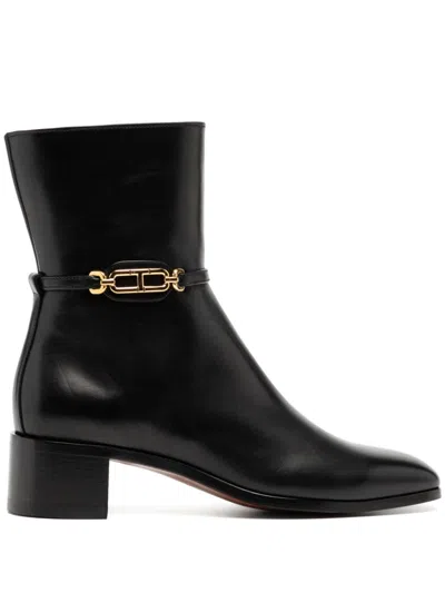 Tom Ford Ankle Riding Boots In Black