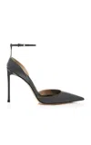 Tom Ford Ankle Strap Pointy Toe Pump In Black