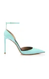 Tom Ford Ankle Strap Pointy Toe Pump In Blue