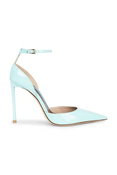 Tom Ford Ankle Strap Pump In Blue