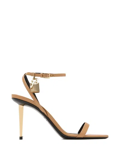 Tom Ford Ankle Strap Sandals With Lock In Multi