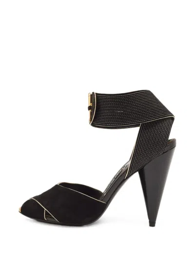 Pre-owned Tom Ford Ankle-strap Sandals In Black