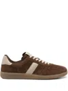Tom Ford Men Suede Archer Sneakers In Brown