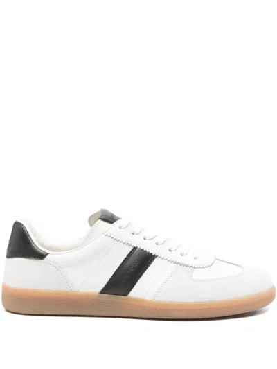 Tom Ford Archer Suede Sneakers Shoes In White