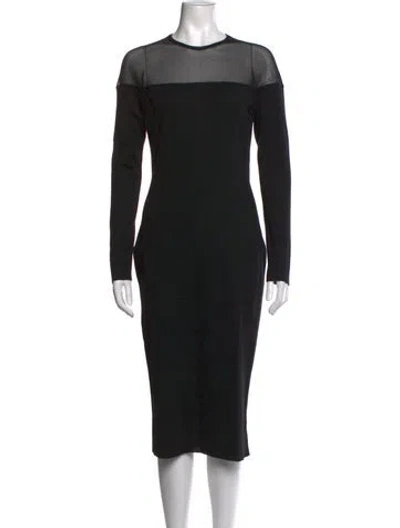 Pre-owned Tom Ford Archive Knee-length Dress In Black