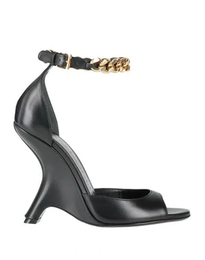 Tom Ford Archive Woman Sandals Black Size 7 Leather