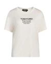 Tom Ford Women's T-shirt With Logo In White