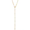 Tom Ford Arrow Lariat Necklace In Vintage Gold