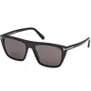 Tom Ford Aslan Sunglasses In Black