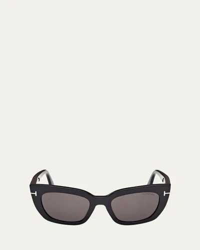 TOM FORD ATHENA ACETATE CAT-EYE SUNGLASSES