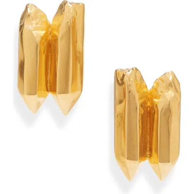 Tom Ford Athena Clip-on Earrings In Yellow