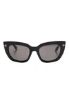 Tom Ford Phobe 56mm Square Sunglasses In Black