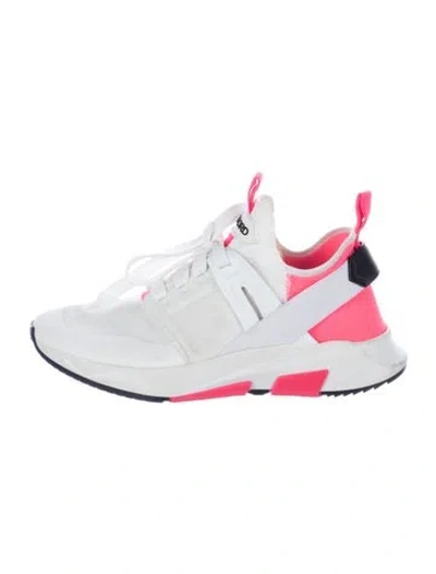 Pre-owned Tom Ford Athletic Sneakers In White