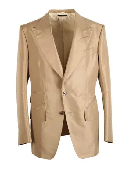 Pre-owned Tom Ford Atticus Beige Sport Coat Size 48 It / 38r U.s. With Tags