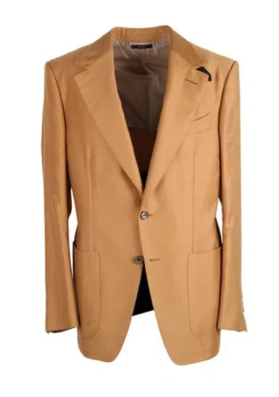 Pre-owned Tom Ford Atticus Beige Sport Coat Size 48 It / 38r U.s. With Tags