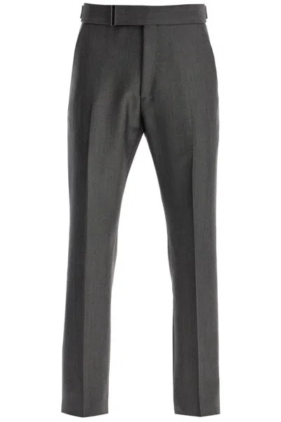 TOM FORD ATTICUS WOOL AND MOHAIR MIKADO TROUSERS