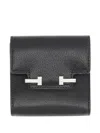 Tom Ford Aube E-w Card Case In Black